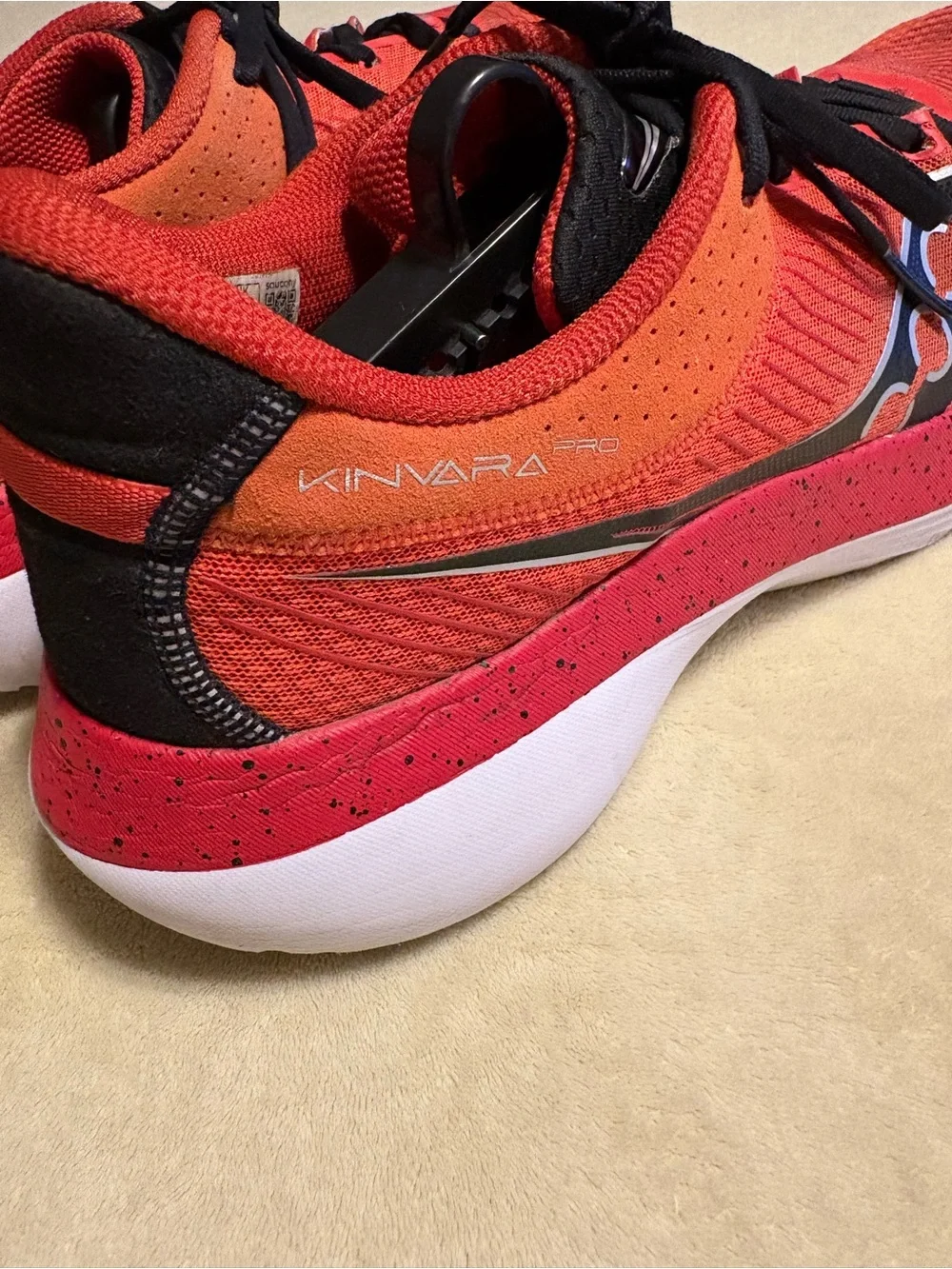 Saucony Men’s Red and Black Performance Sneakers